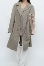 Load image into Gallery viewer, Vintage x Beige Cotton Mid-length Trench (M, L)