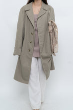 Load image into Gallery viewer, Vintage x Beige Cotton Mid-length Trench (M, L)