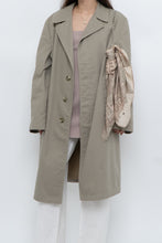 Load image into Gallery viewer, Vintage x Beige Cotton Mid-length Trench (M, L)