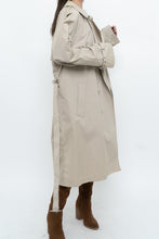 Load image into Gallery viewer, Vintage x Made in Korea x MOORES Beige Cotton-Blend Trench (M, L)