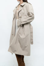 Load image into Gallery viewer, Vintage x Made in Korea x MOORES Beige Cotton-Blend Trench (M, L)