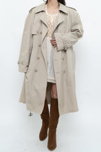 Load image into Gallery viewer, Vintage x Made in Korea x MOORES Beige Cotton-Blend Trench (M, L)