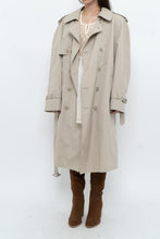 Load image into Gallery viewer, Vintage x Made in Korea x MOORES Beige Cotton-Blend Trench (M, L)