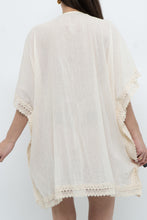Load image into Gallery viewer, Vintage x Beige Embroidered Flowy Dress (XS-M)