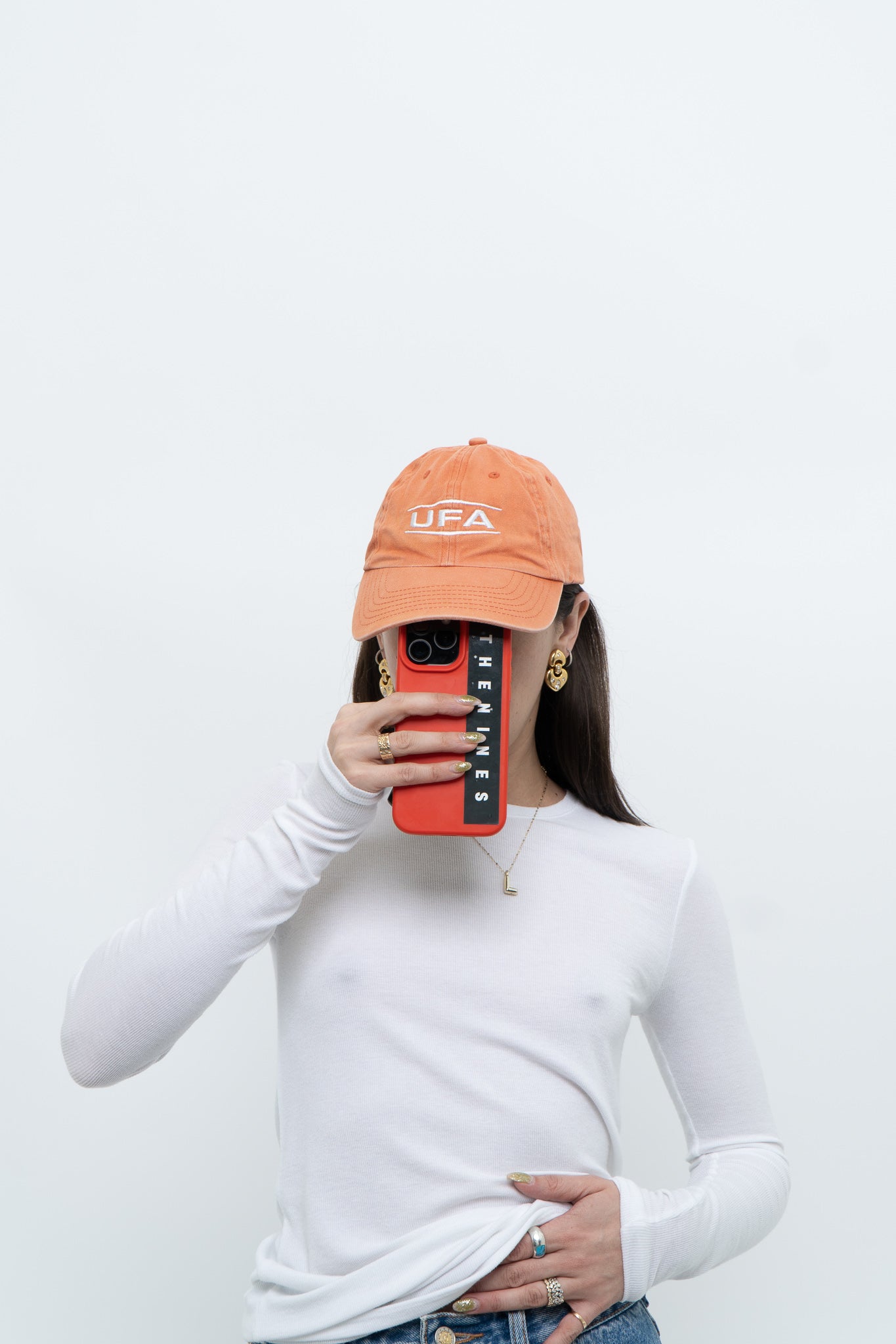 Vintage x UFA Faded Orange Hat