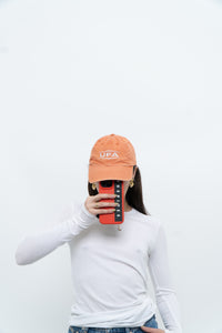 Vintage x UFA Faded Orange Hat