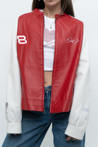 Vintage x CHASE AUTHENTICS Dale Junior Budweiser Leather Jacket (S-L)