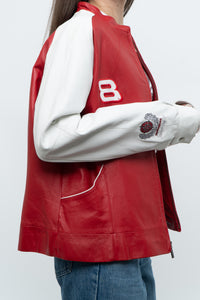 Vintage x CHASE AUTHENTICS Dale Junior Budweiser Leather Jacket (S-L)
