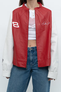 Vintage x CHASE AUTHENTICS Dale Junior Budweiser Leather Jacket (S-L)