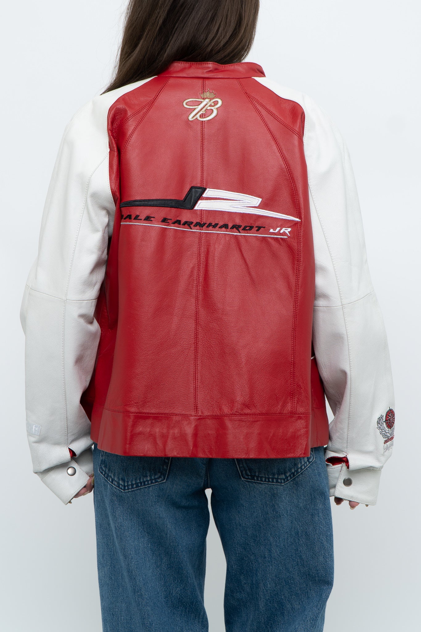 Vintage x CHASE AUTHENTICS Dale Junior Budweiser Leather Jacket (S-L)