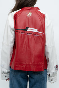 Vintage x CHASE AUTHENTICS Dale Junior Budweiser Leather Jacket (S-L)