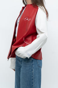 Vintage x CHASE AUTHENTICS Dale Junior Budweiser Leather Jacket (S-L)
