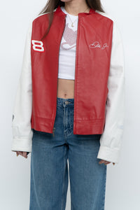 Vintage x CHASE AUTHENTICS Dale Junior Budweiser Leather Jacket (S-L)