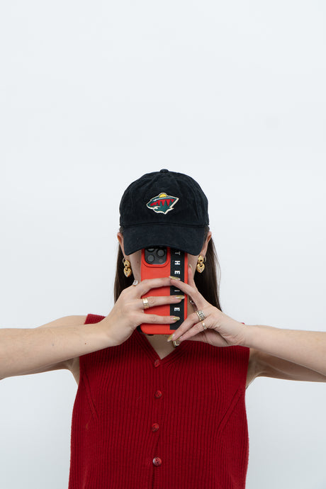 Minnesota x Black Canvas Hat