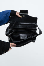 Load image into Gallery viewer, Vintage x Made in Argentina x CARLA DANELLI Black Stitched Leather Purse