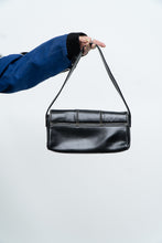 Load image into Gallery viewer, Vintage x Made in Argentina x CARLA DANELLI Black Stitched Leather Purse