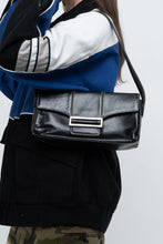 Load image into Gallery viewer, Vintage x Made in Argentina x CARLA DANELLI Black Stitched Leather Purse