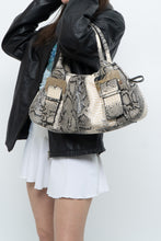 Load image into Gallery viewer, Vintage x TIFFANY Faux Leather Snakeskin Purse