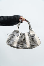 Load image into Gallery viewer, Vintage x TIFFANY Faux Leather Snakeskin Purse