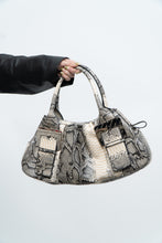 Load image into Gallery viewer, Vintage x TIFFANY Faux Leather Snakeskin Purse