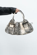 Load image into Gallery viewer, Vintage x TIFFANY Faux Leather Snakeskin Purse