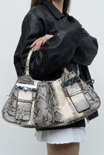 Load image into Gallery viewer, Vintage x TIFFANY Faux Leather Snakeskin Purse