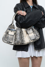 Load image into Gallery viewer, Vintage x TIFFANY Faux Leather Snakeskin Purse