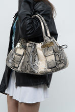 Load image into Gallery viewer, Vintage x TIFFANY Faux Leather Snakeskin Purse