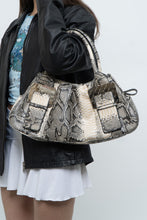 Load image into Gallery viewer, Vintage x TIFFANY Faux Leather Snakeskin Purse