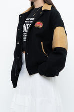 Load image into Gallery viewer, Vintage x Made in Canada x Okanagan Spring Leather, Wool Varsity Jacket (XS-L)