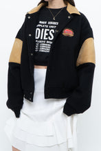 Load image into Gallery viewer, Vintage x Made in Canada x Okanagan Spring Leather, Wool Varsity Jacket (XS-L)
