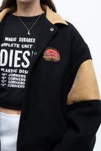 Load image into Gallery viewer, Vintage x Made in Canada x Okanagan Spring Leather, Wool Varsity Jacket (XS-L)