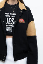 Load image into Gallery viewer, Vintage x Made in Canada x Okanagan Spring Leather, Wool Varsity Jacket (XS-L)