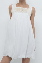 Load image into Gallery viewer, Modern x HAZEL Cotton-blend Embroidered Cream Dress (XS, S)