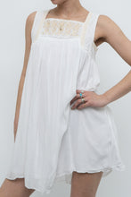 Load image into Gallery viewer, Modern x HAZEL Cotton-blend Embroidered Cream Dress (XS, S)