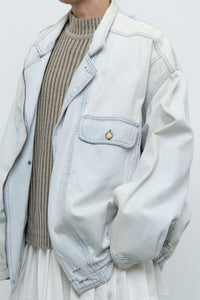 Vintage x GALLIANO Pale Denim Faded Jacket (XS-L)