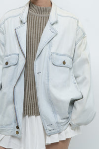 Vintage x GALLIANO Pale Denim Faded Jacket (XS-L)