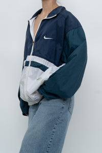 Vintage x NIKE Teal Colour-block Track Jacket (S-XL)