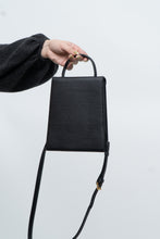Load image into Gallery viewer, JAMIE WANDER x Black Leather Structered Purse