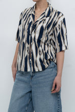 Load image into Gallery viewer, Vintage x Nautical Patterned Short Sleeve Cotton-blend Buttonup (XS-L)