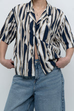 Load image into Gallery viewer, Vintage x Nautical Patterned Short Sleeve Cotton-blend Buttonup (XS-L)