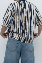 Load image into Gallery viewer, Vintage x Nautical Patterned Short Sleeve Cotton-blend Buttonup (XS-L)