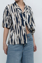 Load image into Gallery viewer, Vintage x Nautical Patterned Short Sleeve Cotton-blend Buttonup (XS-L)