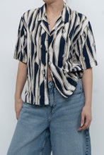 Load image into Gallery viewer, Vintage x Nautical Patterned Short Sleeve Cotton-blend Buttonup (XS-L)