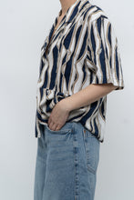 Load image into Gallery viewer, Vintage x Nautical Patterned Short Sleeve Cotton-blend Buttonup (XS-L)