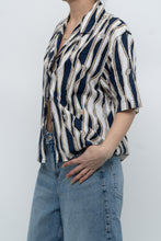 Load image into Gallery viewer, Vintage x Nautical Patterned Short Sleeve Cotton-blend Buttonup (XS-L)