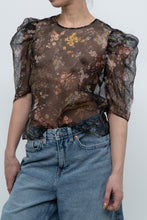 Load image into Gallery viewer, CINQ A SEPT x Sheer Floral Blouse (XS, S)