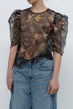Load image into Gallery viewer, CINQ A SEPT x Sheer Floral Blouse (XS, S)