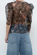 Load image into Gallery viewer, CINQ A SEPT x Sheer Floral Blouse (XS, S)