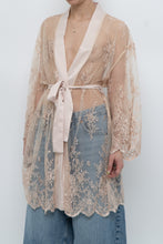 Load image into Gallery viewer, NYA COLLECTION x Nude Silk, Lace Robe (XS-XL)